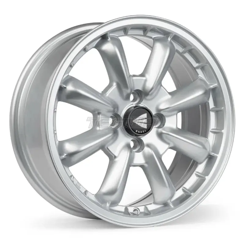Enkei Compe Alloy Wheel 16x7 ET38 4x100 Silver 72.6mm CB Free Shipping