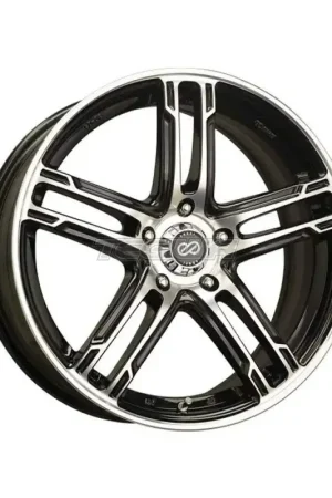 Enkei FD-05 Alloy Wheel 17x7 ET40 4x100 Black Machined 72.62mm CB Exclusive Offer