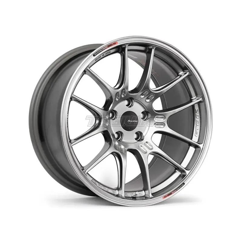 Enkei GTC02 Alloy Wheel 18x10.5 ET45 5x114.3 Hyper Silver 75mm CB High Quality