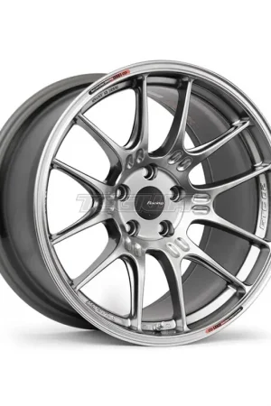 Enkei GTC02 Alloy Wheel 18x10.5 ET35 5x112 Hyper Silver 66.5mm CB Viral