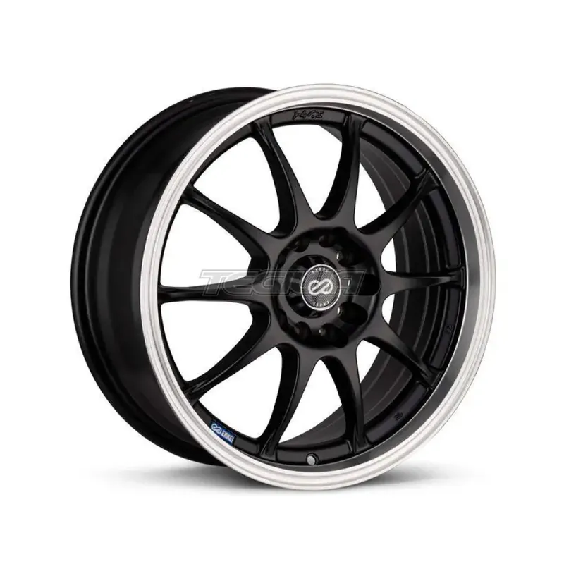 Order Now Enkei J10 Alloy Wheel 17x7 ET42 4x100/108 Matt Black Machined Lip 72.6