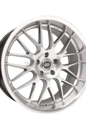 Enkei Lusso Alloy Wheel 18x8 ET40 5x114.3 Hyper Silver Machined Lip 72 Special Discount