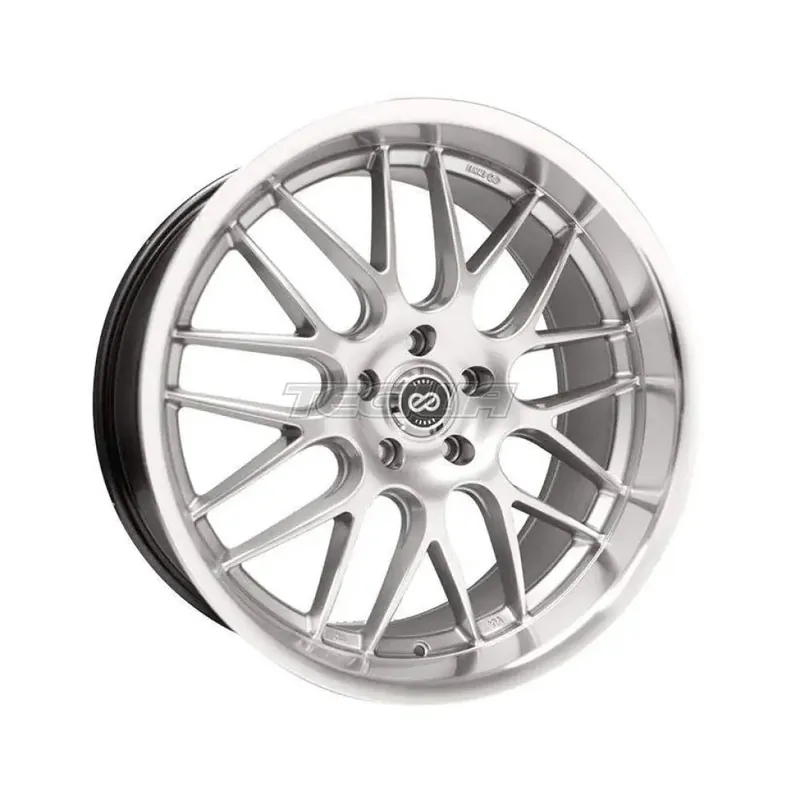 Enkei Lusso Alloy Wheel 18x8 ET40 5x114.3 Hyper Silver Machined Lip 72 Special Discount