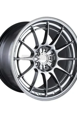 Enkei NT03+M Alloy Wheel 18x9.5 ET40 5x108 Hyper Silver 72.6mm CB Viral