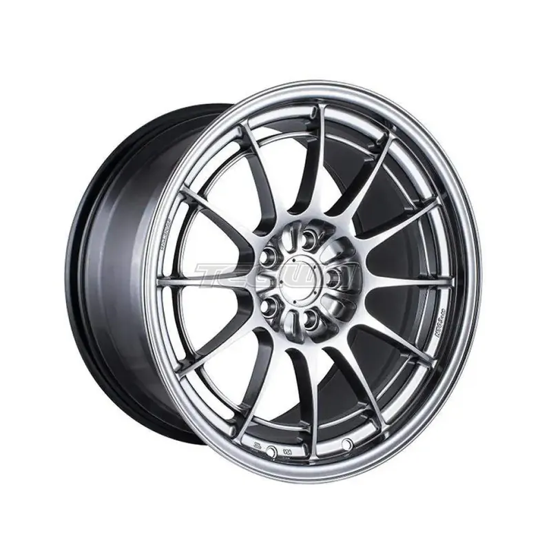 Enkei NT03+M Alloy Wheel 18x9.5 ET40 5x108 Hyper Silver 72.6mm CB Viral