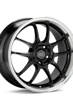 Secure Checkout Enkei PF01 Alloy Wheel 17x9 ET48 5x114.3 Black Machined Lip 75mm CB