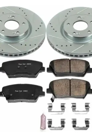 Power Stop 12-17 Hyundai Azera Front Z23 Evolution Sport Brake Kit — PMD Premier Motoring Development Hot Deal