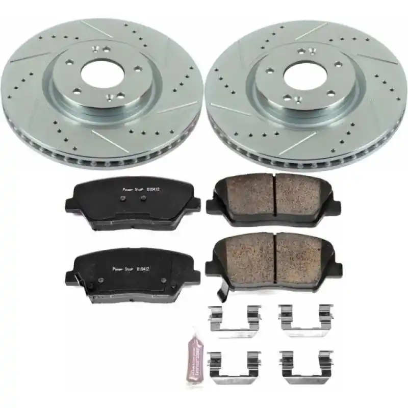 Power Stop 12-17 Hyundai Azera Front Z23 Evolution Sport Brake Kit — PMD Premier Motoring Development Hot Deal