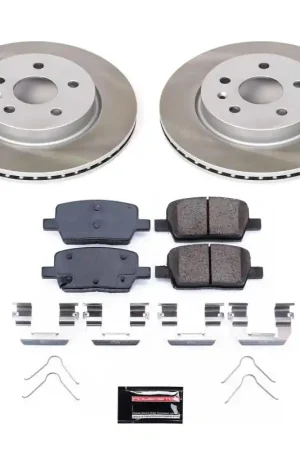 Power Stop 16-21 Chevrolet Camaro Rear Semi-Coated Rotor Kit — PMD Premier Motoring Development Direct From Manufacturer