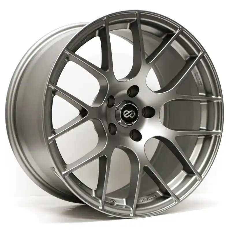Mega Sale Enkei Raijin 18x8 45mm Offset 5x112 Bolt Pattern 72.6 Bore Diameter Ti — PMD Premier Motoring Development