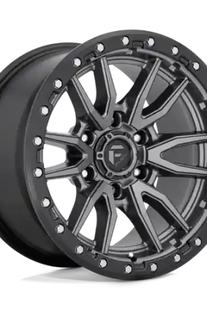 Fuel 1PC D680 REBEL 5X127 20X9 +1 MATTE GUN METAL BLACK BEAD RING Price Cut