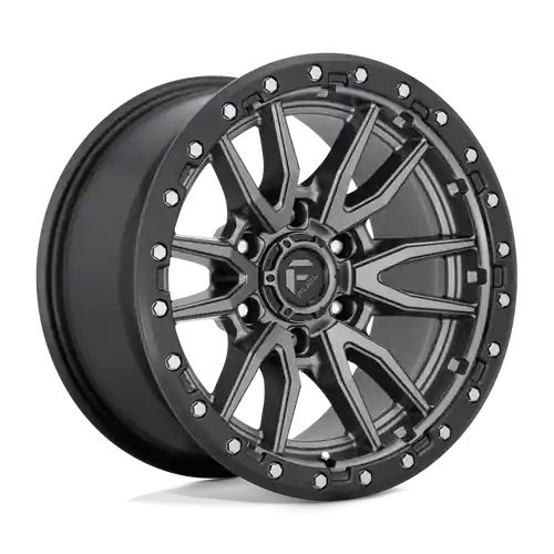 Fuel 1PC D680 REBEL 5X127 20X9 +1 MATTE GUN METAL BLACK BEAD RING Price Cut