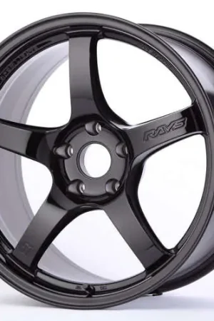 Handmade Gram Lights 57CR 5x114.3 17x9 +38 GLOSSY BLACK