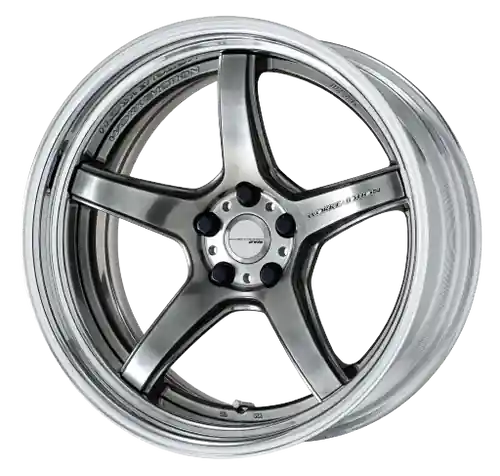 Authentic Work T5R 2P 5x112 20x12.0 +12 GT SILVER