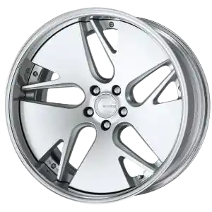 Work Gnosis Cvd 5x120.65 22x8.5+38 R Disk Matte Silver Next Day Delivery