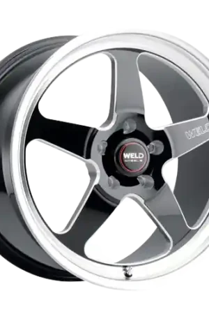 WELD Performance Ventura 5x127 20x8 0 Gloss Black/Milled Diamond Cut Lip Latest