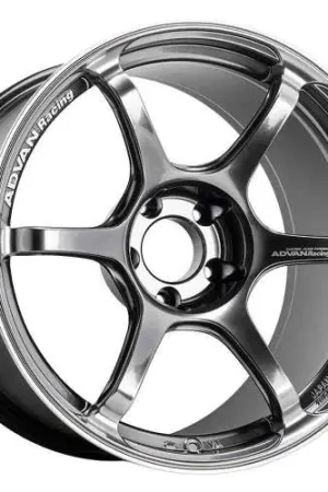 Advan Racing RG-4 5x112 17x7.5 +48 RACING HYPER BLACK & RING Worldwide Shipping