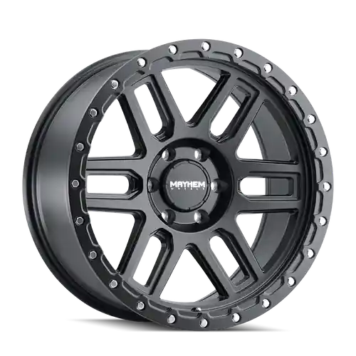 Direct From Factory Mayhem Delta 8304 5x139.7 20x9+0 Matte Black W/Matte Black Lip