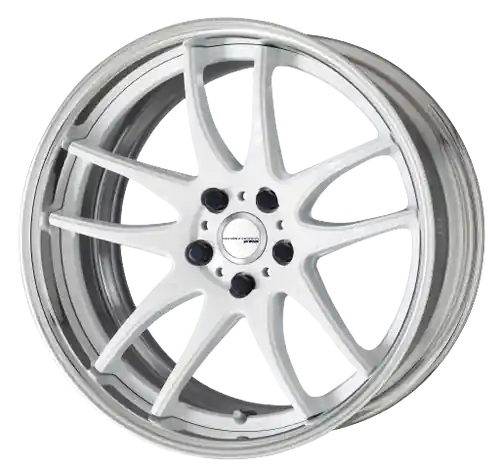 Work Cr 2P 5x114.3 20x8.0 +45 Gloss White Fast Shipping