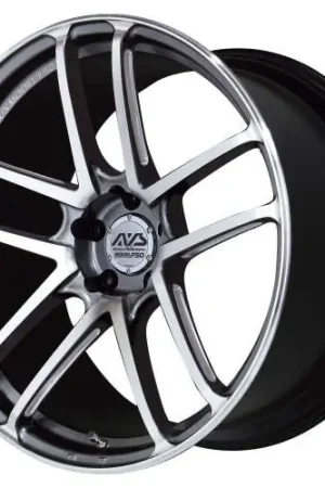 Advan Racing MODEL F50 5x120 19x10.0 +35 PLATINUM BLACK COMBI Exclusive