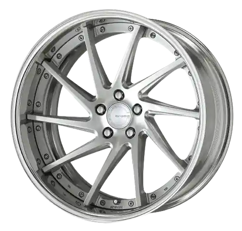 Worldwide Shipping Work Gnosis Cvs 5x120 20x9+45 H Disk Brush Silver Clear