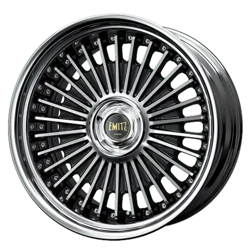 Work Emitz Black Polish 5x105 21x8.5+18 Best Price