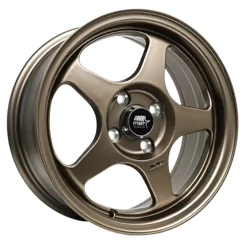 MST Wheels MT29 4x100 15x6.5 +35 Matte Bronze Professional Grade