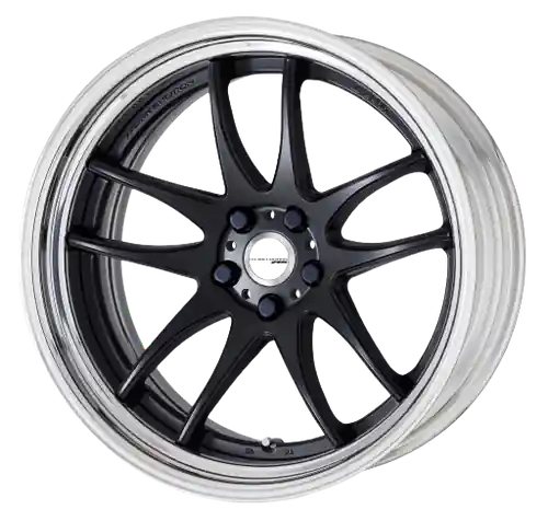 Work Cr 2P 5x112 20x8.0 +12 Matte Black Premium