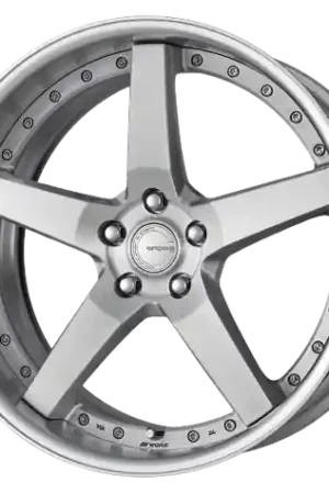 Work Gnosis Gr203 5x120 19x11+30 H Disk Brush Silver Clear Fresh Stock