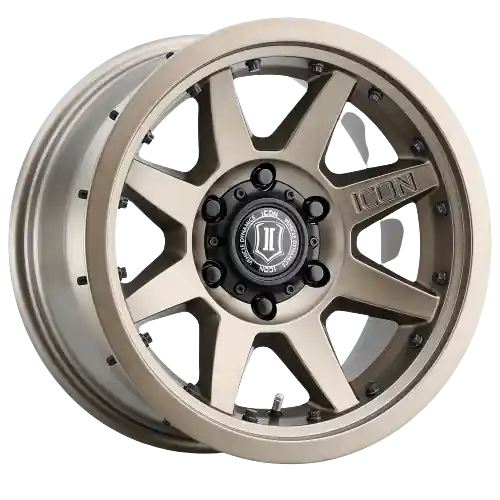 Worldwide Shipping Icon Alloys REBOUND PRO 6x135 17x8.5+6 BRONZE