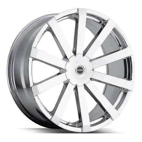 Special Discount Strada Gabbia 5x115/5x120 24x10 +15 Chrome