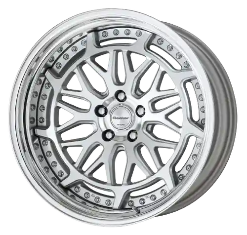 Crafted Work Gran Seeker Dmx 5x100 20x9.5+13 R Disk Machined Silver Polish