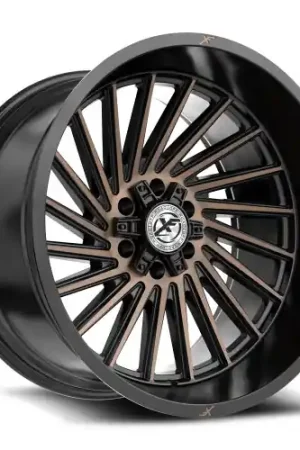 XF Off-Road XF-239 5x127/5x139.7 20x9 +12 Satin Black & Bronze Machined Double Dark Tint Original