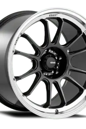 Konig Hypergram 5x114.3 18x11+40 Metallic Carbon w/ Machined Lip Exclusive Offer