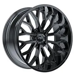 TIS 565B 6X135 22x10 10 Gloss Black & Painted lip logo Sale