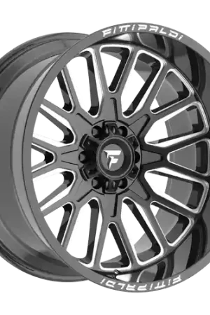 Fittipaldi Offroad FA18BM 6X135/6x139.7 22x12 -44 Gloss Black Milled Genuine
