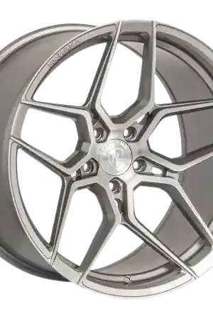 Discount Rohana RFX11 5x112 22x11.5+28 Brushed Titanium