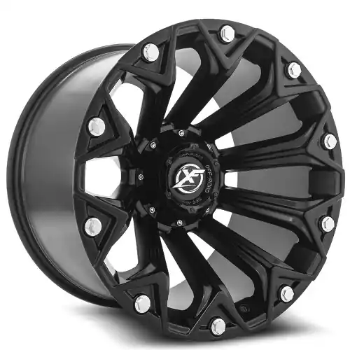 Worldwide Shipping XF Off-Road XF-212 6x135/6x139.7 20x12 -44 Satin Black