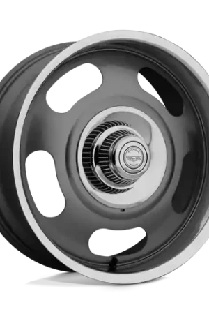 American Racing Vintage VN506 BLANK 17X8 +0 MAG GRAY CENTER POLISHED LIP Bargain