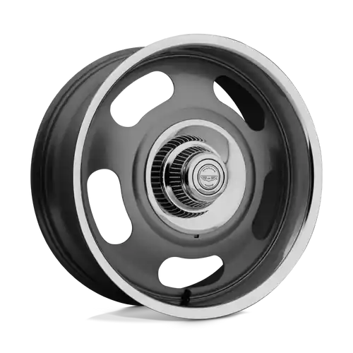 American Racing Vintage VN506 BLANK 17X8 +0 MAG GRAY CENTER POLISHED LIP Bargain