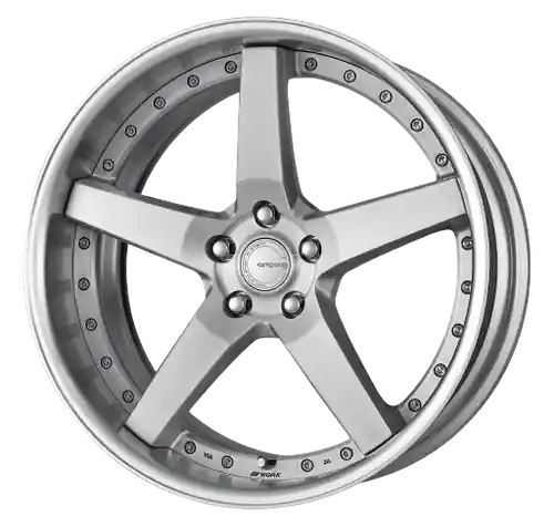 Direct From Manufacturer Work Gnosis Gr203 5x120 21x10.5+22 O Disk Brush Silver Clear