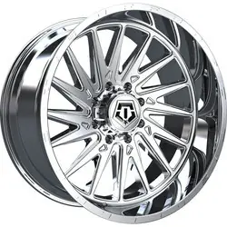 Flash Sale TIS 547C 5x127 24x14 -76 Chrome Plated with Lip Logo