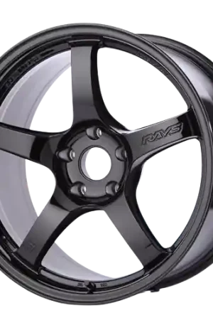 Genuine Gram Lights 57CR 5x112 19x9.5+25 Glossy Black