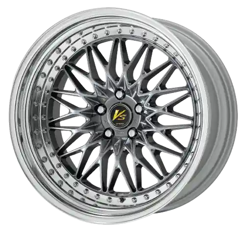 Work Vs-Xv 5x112 19x13-23 A Disk Brilliant Silver Black Limited Edition
