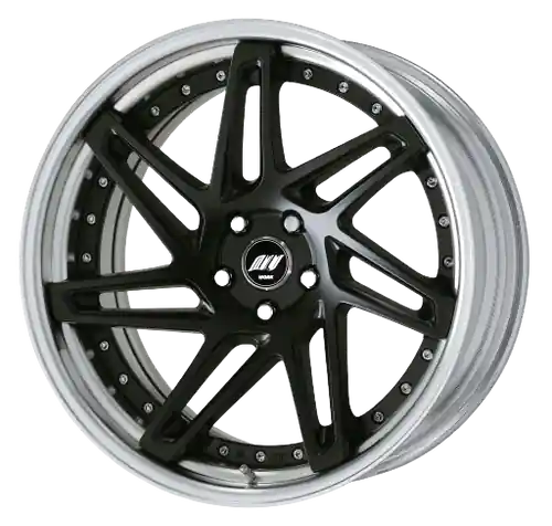 Work Zeast st3 5x115 20x8.5+12 A Disk Matte Black Next Day Delivery