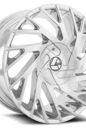Fresh Stock Azara AZA-505 5x115/5x120 22x9.5 +15 Nano Chrome