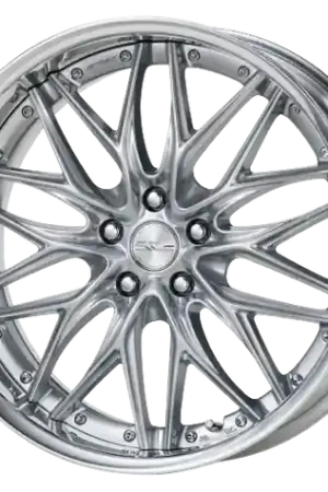 Work Schwert Quell 5x108 19x12+45 A Disk Silky Rich Silver Money Back Guarantee