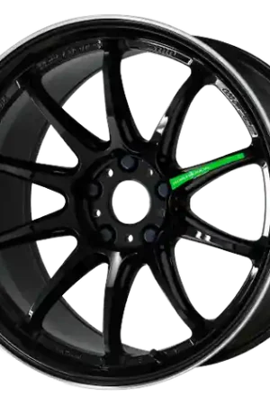 Work Emotion Zr10 5x100 17x9 +17 Black Diamond Lip Cut Fresh Stock