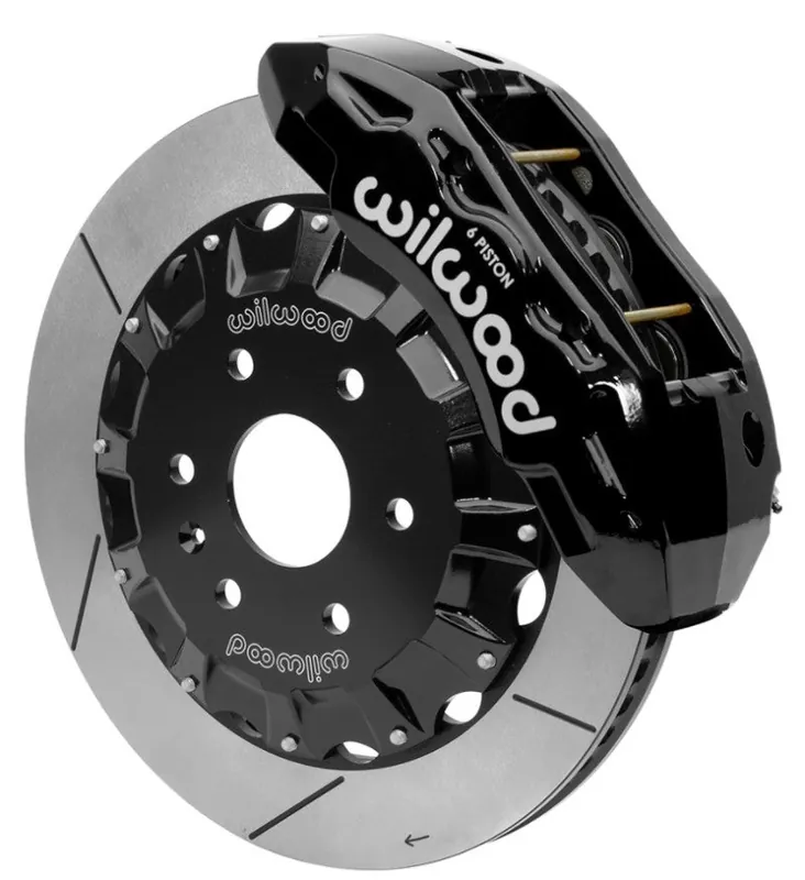 Wilwood TX6R Big Brake Truck Front Brake Kit 16in Rotor BLK w/ Lines 1 — PMD Premier Motoring Development Seasonal Sale