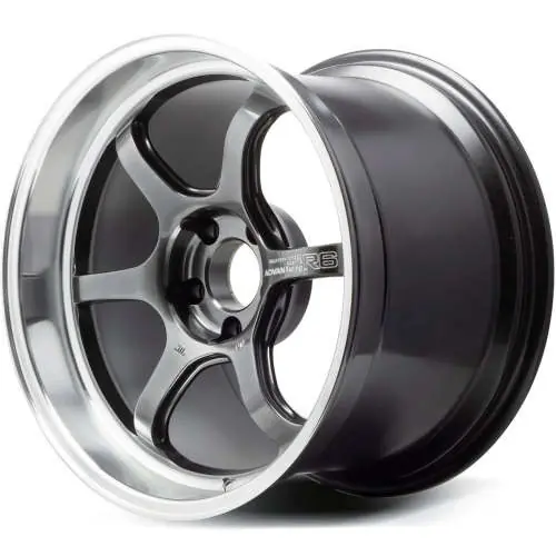 Advan Racing R6 5x114.3 20x9.5 +35 MACHINING & RACING HYPER BLACK Cheap